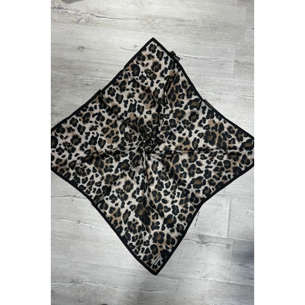 Dijital Soft Leopar Eşarp 01BR